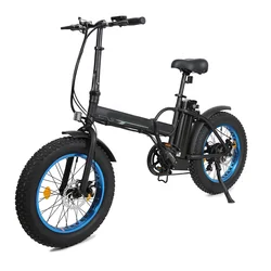 2023 мини складной электрический велосипед fat tire e bike 500 Вт мотор 20 