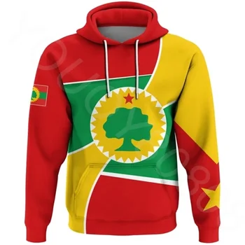 Флаг страны Африканского региона 2022, Мужская Толстовка, Повседневная Свободная Толстовка с капюшоном Oromo Tigre Flag Power Sweatshirt