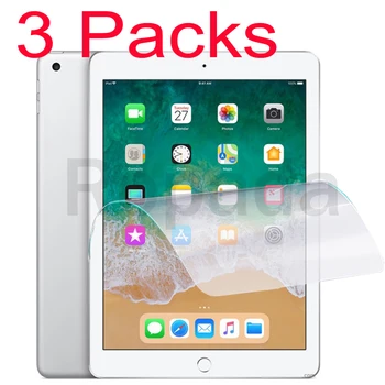 3 Упаковки мягкой защитной пленки для экрана Apple iPad air 2 pro 9,7 2017 2018 5 6 7 8 защитная пленка для планшета