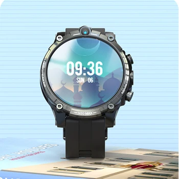 Ajeger Новые Мужские Смарт-часы Wifi Видеозвонок 4G Net 4 ГБ + 128 ГБ 1,6 