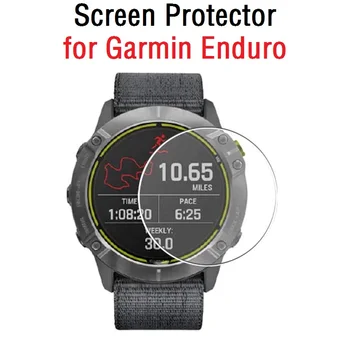 VSKEY 10 шт. Защитная пленка для смарт-часов Garmin Enduro из круглого закаленного стекла Против царапин
