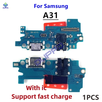 USB Зарядное устройство Sub Connector Плата док-станции для зарядки Гибкого кабеля для Samsung Galaxy A31