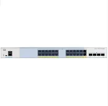 Сетевой коммутатор C1000-24T-4X-L, 24 порта Gigabit Ethernet, 4 порта восходящей связи 10G SFP +,