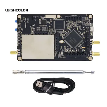 Wishcolor 1 МГц-6 ГГц HackRF One R9 Программируемая плата для разработки радио версии V1.7.0, комплект антенны и кабеля для передачи данных