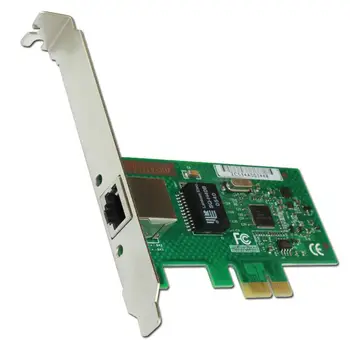 Сетевая карта WYI210T1 PCI-E X1 1000M Gigabit Ethernet (NIC) intel I210-T1 с портами RJ45