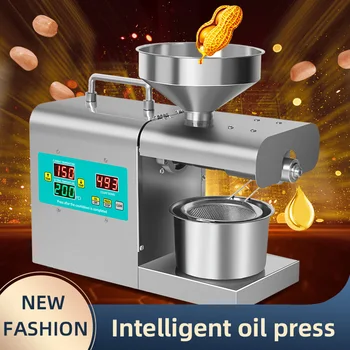 Заводской маслопресс RG312/Экстрактор подсолнечного масла из нержавеющей стали/Автоматический маслопресс для семян овощей