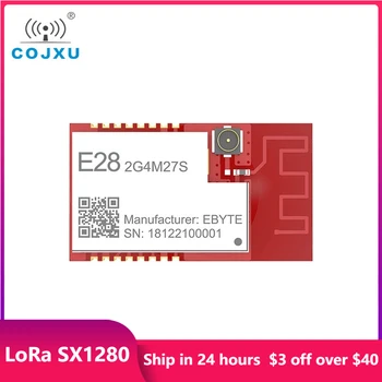 Беспроводной модуль BLE 2,4 ГГц LoRa SX1280 Rf 27dBm SPI Long Range 8000m с Дальним Позиционированием Беспроводной Приемопередатчик E28-2G4M27S