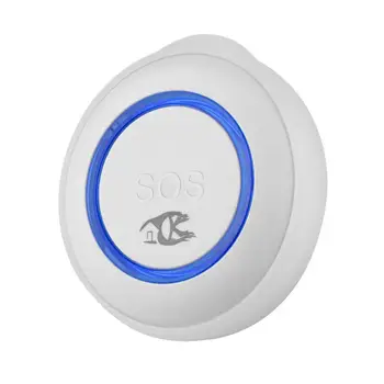 Кнопка TUYA WIFI SOS, Умный беспроводной датчик, сигнализация для пожилых людей, Водонепроницаемый переключатель аварийной помощи, работа с Tuya WIF Control
