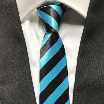 мужские галстуки длиной 5 см, черный с синей диагональной полосой, галстук для мужчин, мальчиков и детей