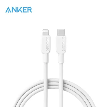 Кабель Anker 310 usb к lightning кабель быстрого зарядного устройства MFi Сертифицированный кабель USB для iPhone 14 Plus кабель для зарядки iPhone