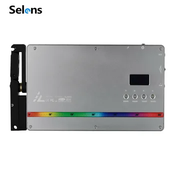 Selens AL-Max RGB Полноцветная Магнитная светодиодная камера Портативный заполняющий светильник для DSLR Видеостудии Телефонная Камера Видеокамера Live TV
