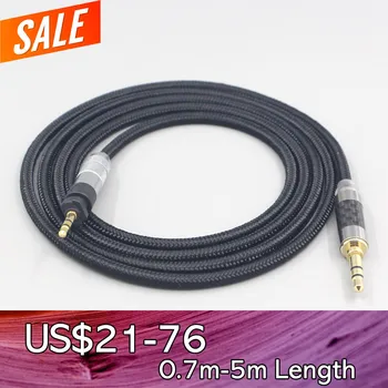 Супер Мягкий Нейлоновый кабель для наушников OFC Для Shure SRH840 SRH940 SRH440 SRH750DJ Philips SHP9000 SHP8900 LN007541