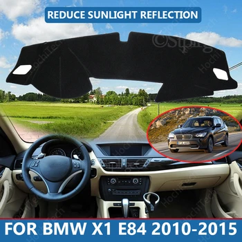 Защита приборной панели автомобиля от ультрафиолета из Полиэстерового волокна с правым рулем, коврик для BMW X1 E84 2010-2015, чехол