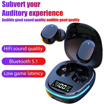 5шт Беспроводных наушников G9S Bluetooth 5.1 Наушники HiFi Звуковая гарнитура Водонепроницаемые Спортивные наушники с шумоподавлением с микрофоном