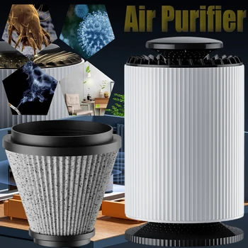 Очиститель воздуха Электрический УФ-генератор, Устранитель запаха, средство для удаления вредных дымовых газов, формальдегида для автомобиля, со сменным фильтром