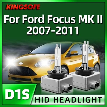 Roadsun 35 Вт D1S Замена Ксеноновой Лампы HID Фары 6000 К Налобный Фонарь Для Ford Focus MK II 2007 2008 2009 2010 2011