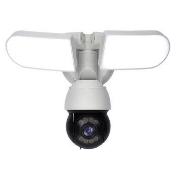 2MP 1080P 4X Zoom Прожектор Для Склада IP-камера Гараж PIR Обнаружение Движения Беспроводной WIFI Уличный Фонарь Камера Видеонаблюдения