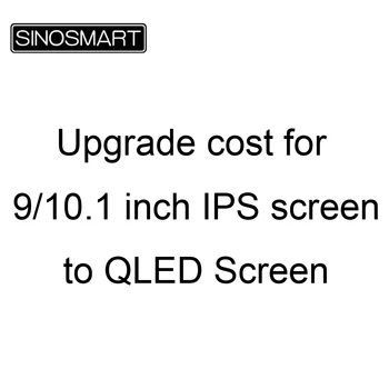 Ссылка для оплаты стоимости обновления 9/10.1-дюймового 2.5D QLED-экрана автомобильного GPS-плеера SINOSMART