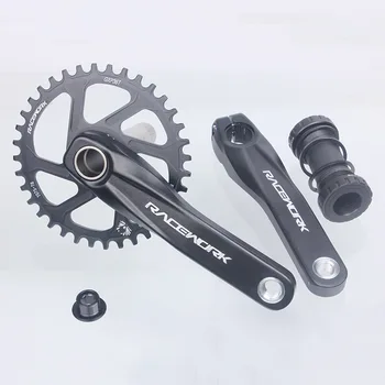Рукоятка для горного велосипеда Из алюминиевого сплава С полым интегрированным коленчатым валом, механизм качения XX1 GXP, Модифицированное кольцо для цепи, однодисковое