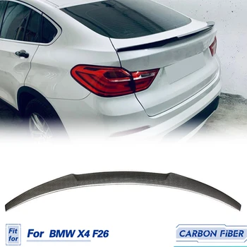 Автомобильный Задний спойлер на крыло багажника из углеродного волокна для BMW X4 F26 2014-2017 Автогонок, задний багажник, спойлер на крыло, Аксессуары
