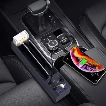 Чехол для автомобильного сиденья, внутреннее зарядное устройство, наушники Bluetooth, Многофункциональное зарядное устройство для проводов мобильного телефона, автомобильные аксессуары