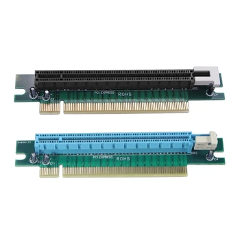 831D PCIE 16X 90-Градусная Адаптерная карта PCIExpress 90-Градусная Прямоугольная Адаптерная карта для Корпуса компьютера 1U