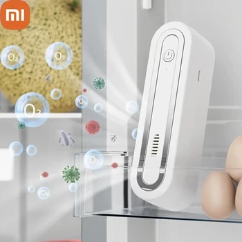 Xiaomi Дезодорант для холодильника Перезаряжаемый Очиститель Воздуха, Устранитель Запаха холодильника, Дезодорирующий Освежитель для холодильника